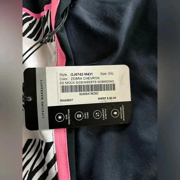 NWT women’s Tail golf top XXL - Picture 4 of 6